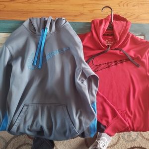 2 Nike mens hoodies